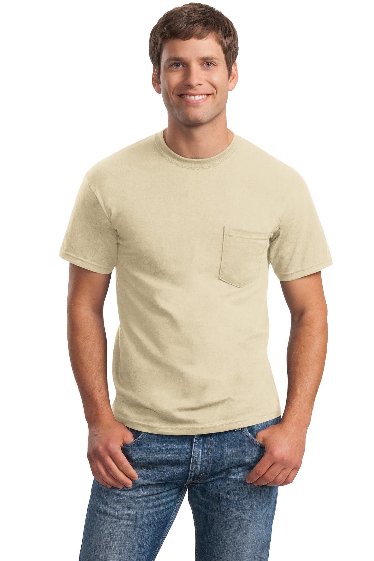 Gildan ®  - Ultra Cotton ®  100% US Cotton T-Shirt with Pocket