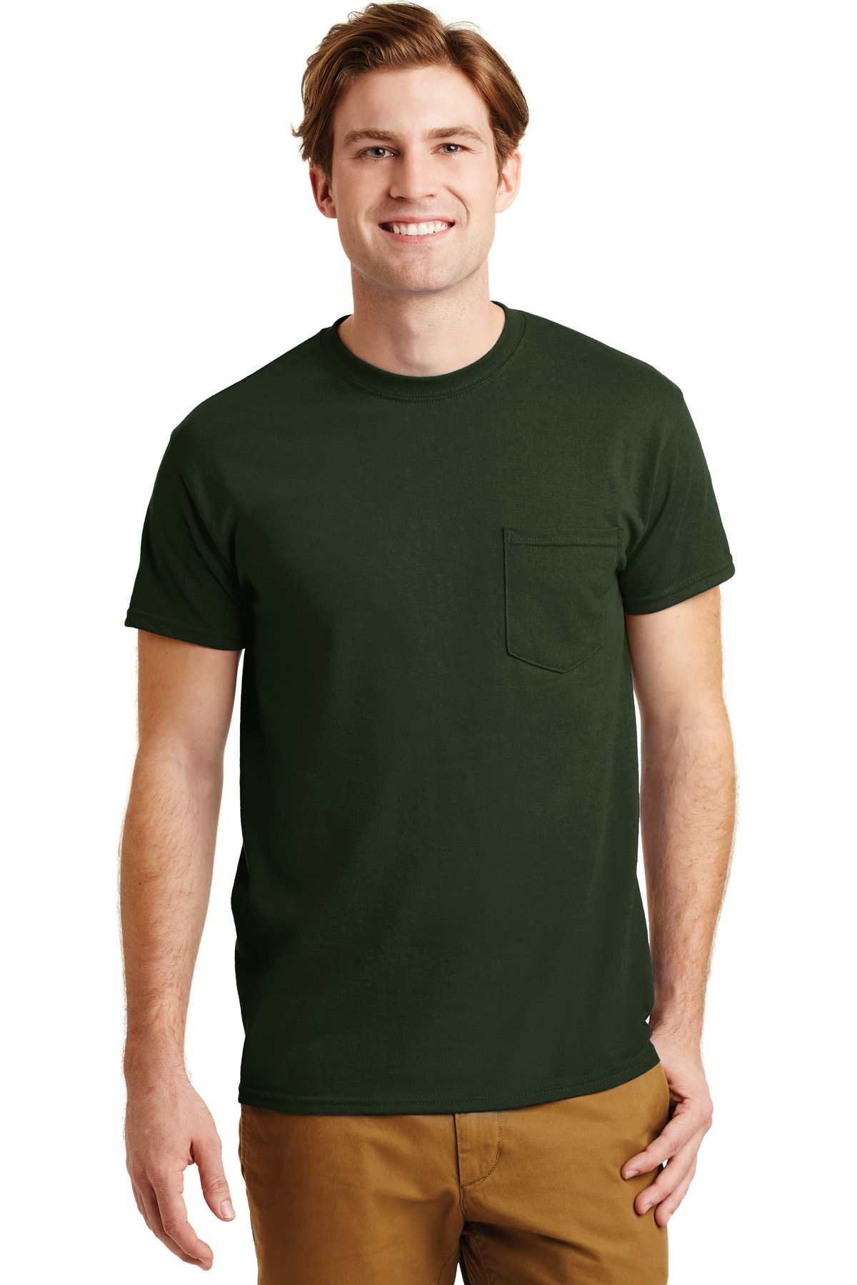 Gildan ® - DryBlend ® 50 Cotton/50 Poly Pocket T-Shirt