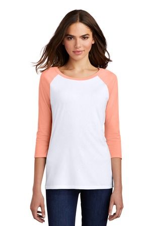 District ®  Women's Perfect Tri ®  3/4-Sleeve Raglan