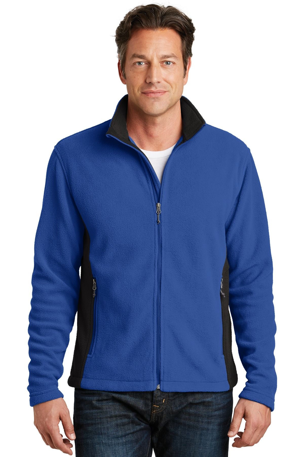  DISCONTINUED  Port Authority ®  Colorblock Value Fleece Jacket
