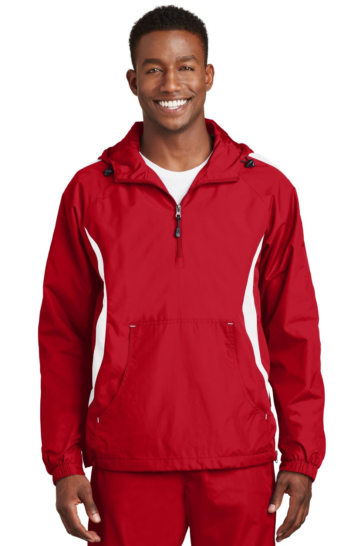 Sport-Tek ® Colorblock Raglan Anorak