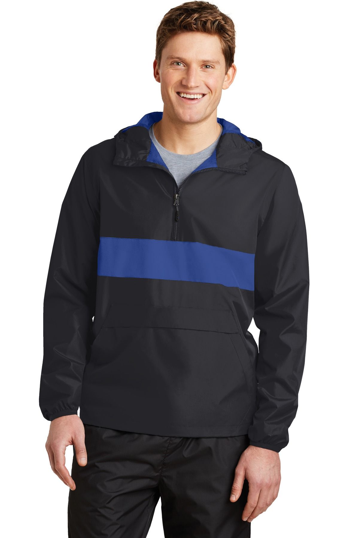 Sport-Tek ®  Zipped Pocket Anorak