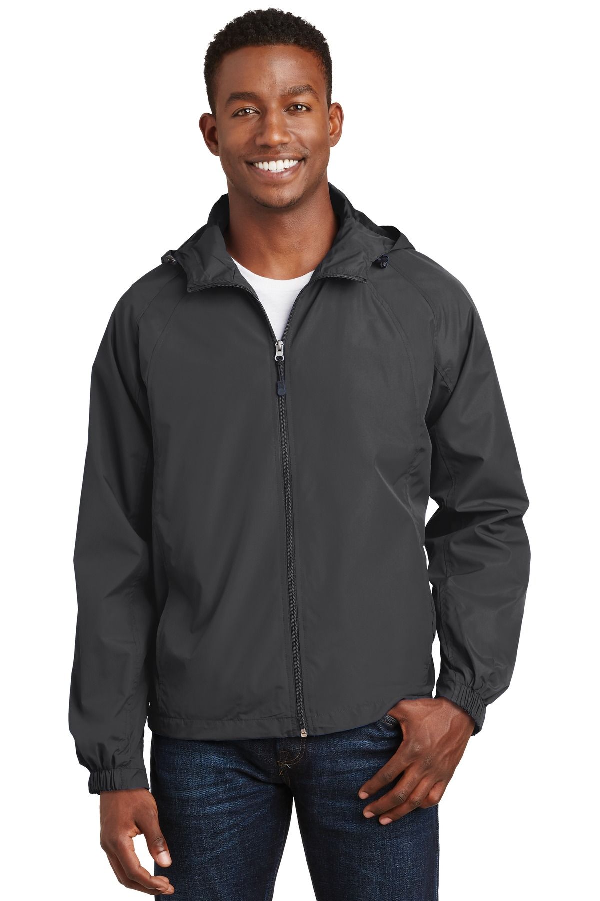 Sport-Tek ®  Hooded Raglan Jacket