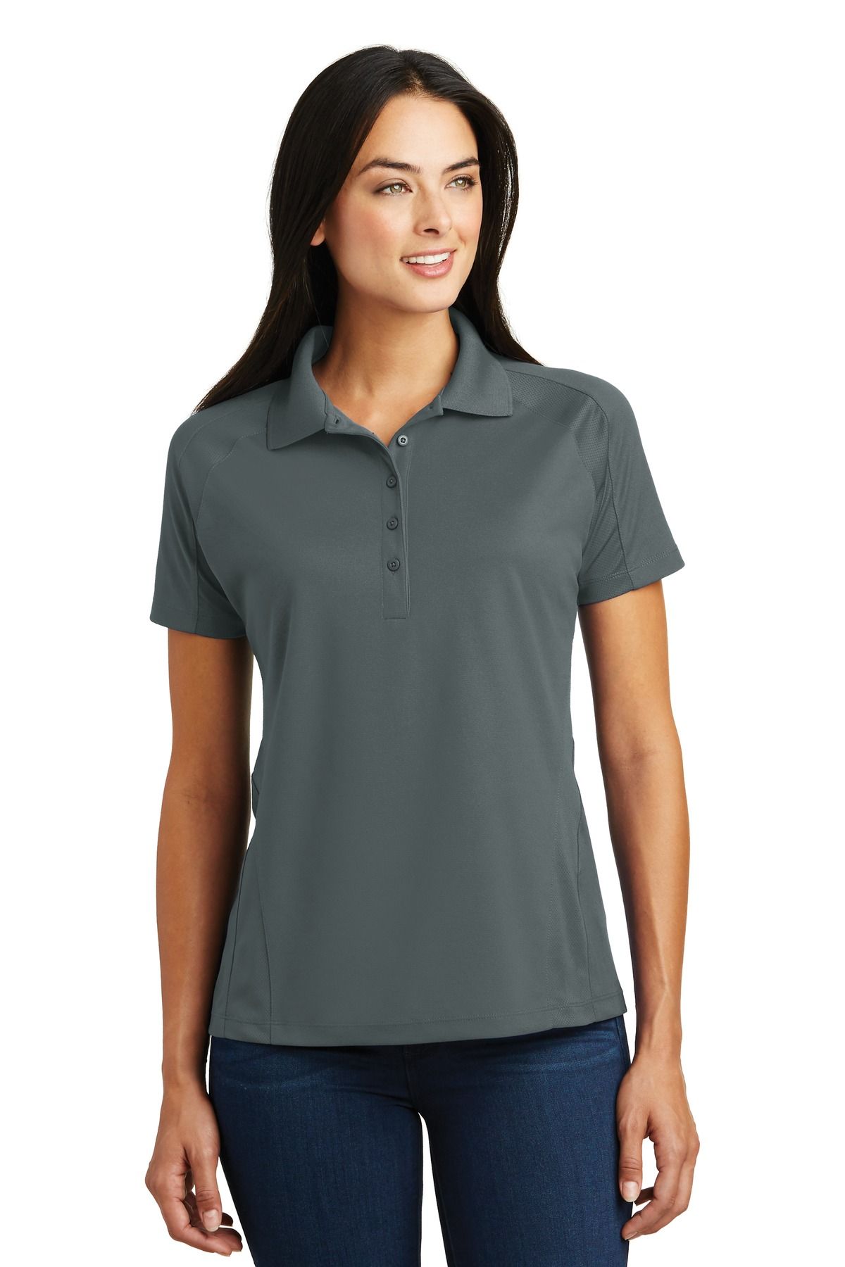 Sport-Tek ® Women's Dri-Mesh ® Pro Polo