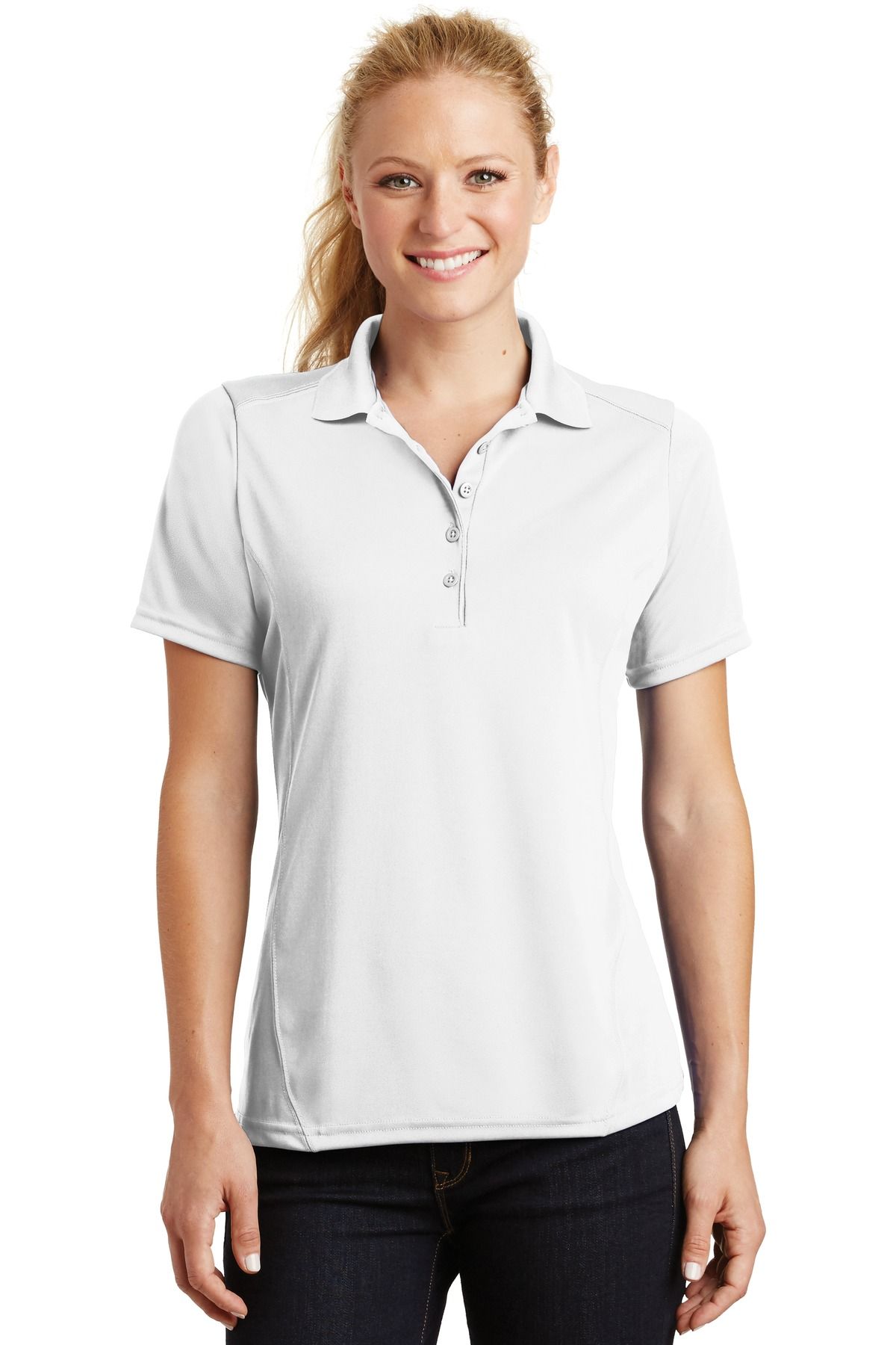 Sport-Tek ®  Women's Dry Zone ®  Raglan Accent Polo