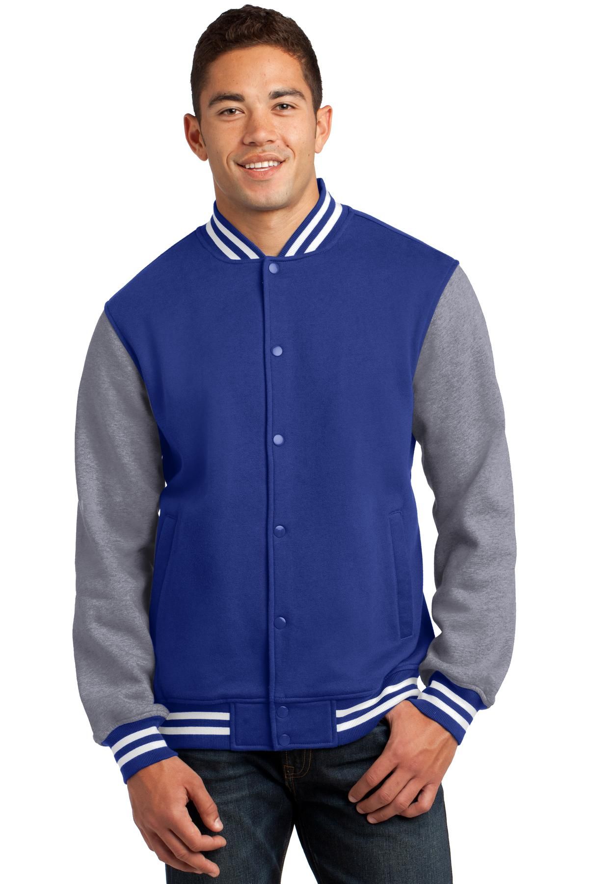 Sport-Tek ®  Fleece Letterman Jacket