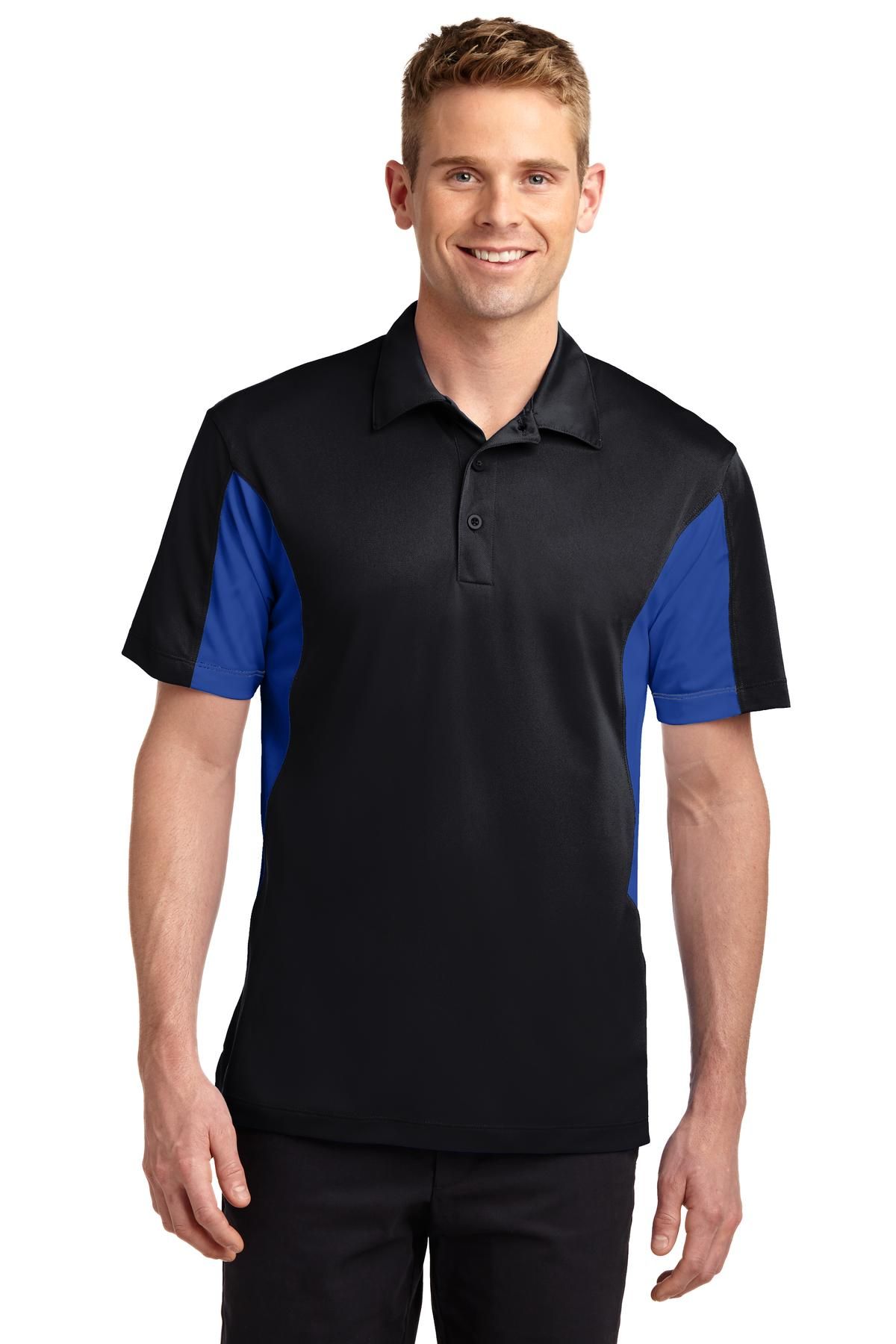 Sport-Tek ®  Tall Side Blocked Micropique Sport-Wick ®  Polo