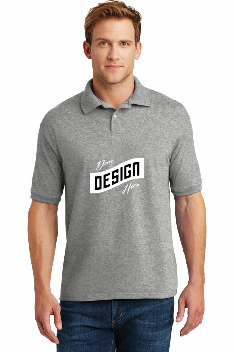 Hanes ® EcoSmart ® - 5.2-Ounce Jersey Knit Sport Shirt