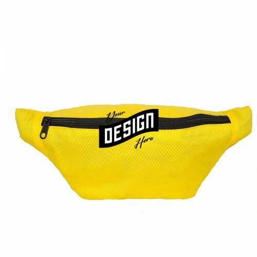 Waterproof Ribstop Waist Fanny Packs W/ 1 Zipper