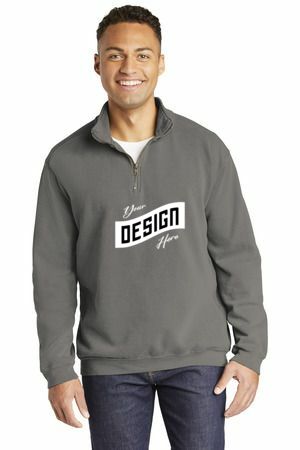 COMFORT COLORS ® Ring Spun 1/4-Zip Sweatshirt