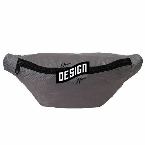 Waterproof Ribstop Waist Fanny Packs W/ 1 Zipper