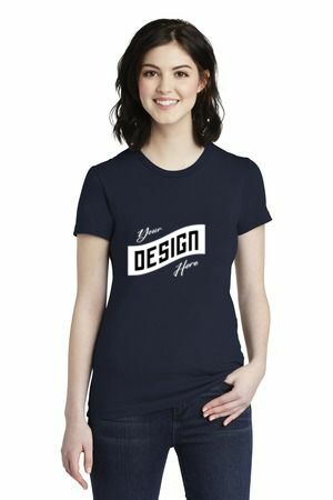  DISCONTINUED  American Apparel  ®  Women's Fine Jersey T-Shirt
