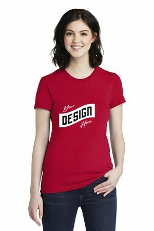  DISCONTINUED  American Apparel  ®  Women's Fine Jersey T-Shirt