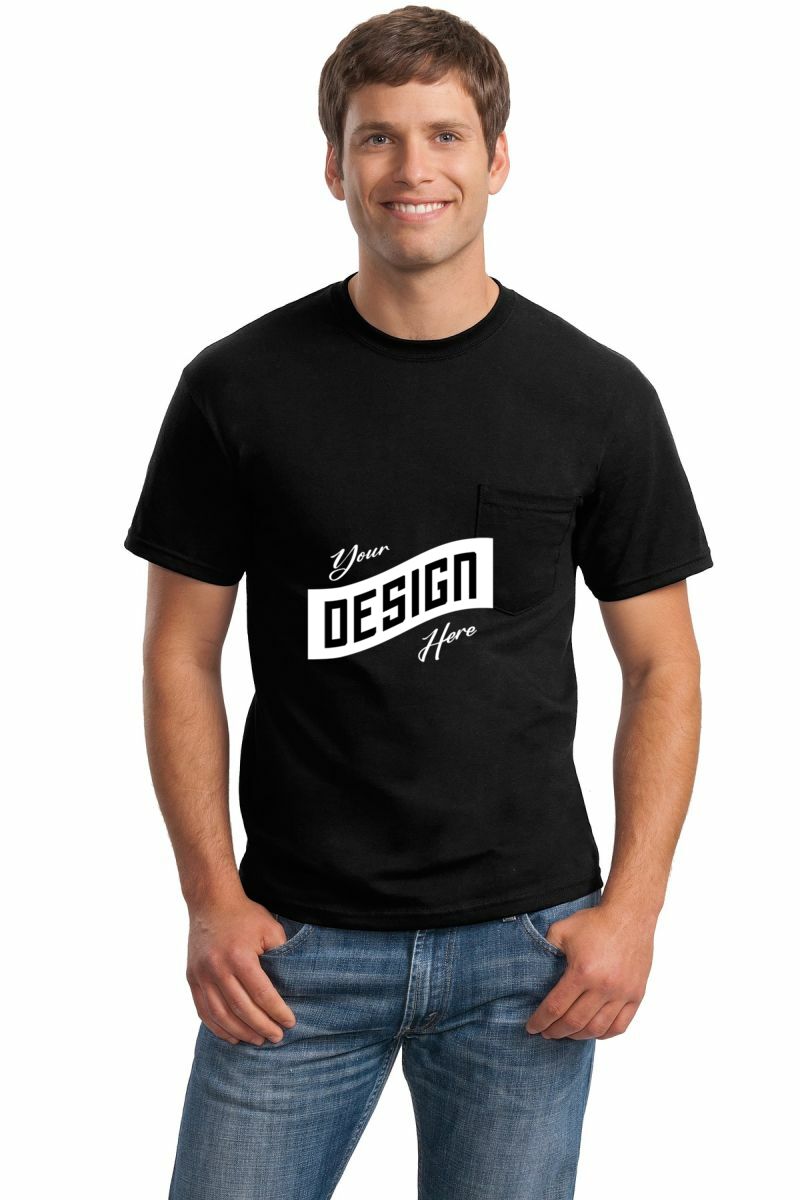 Gildan ® - Ultra Cotton ® 100% US Cotton T-Shirt with Pocket