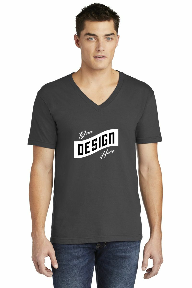 American Apparel  ®  Fine Jersey V-Neck T-Shirt