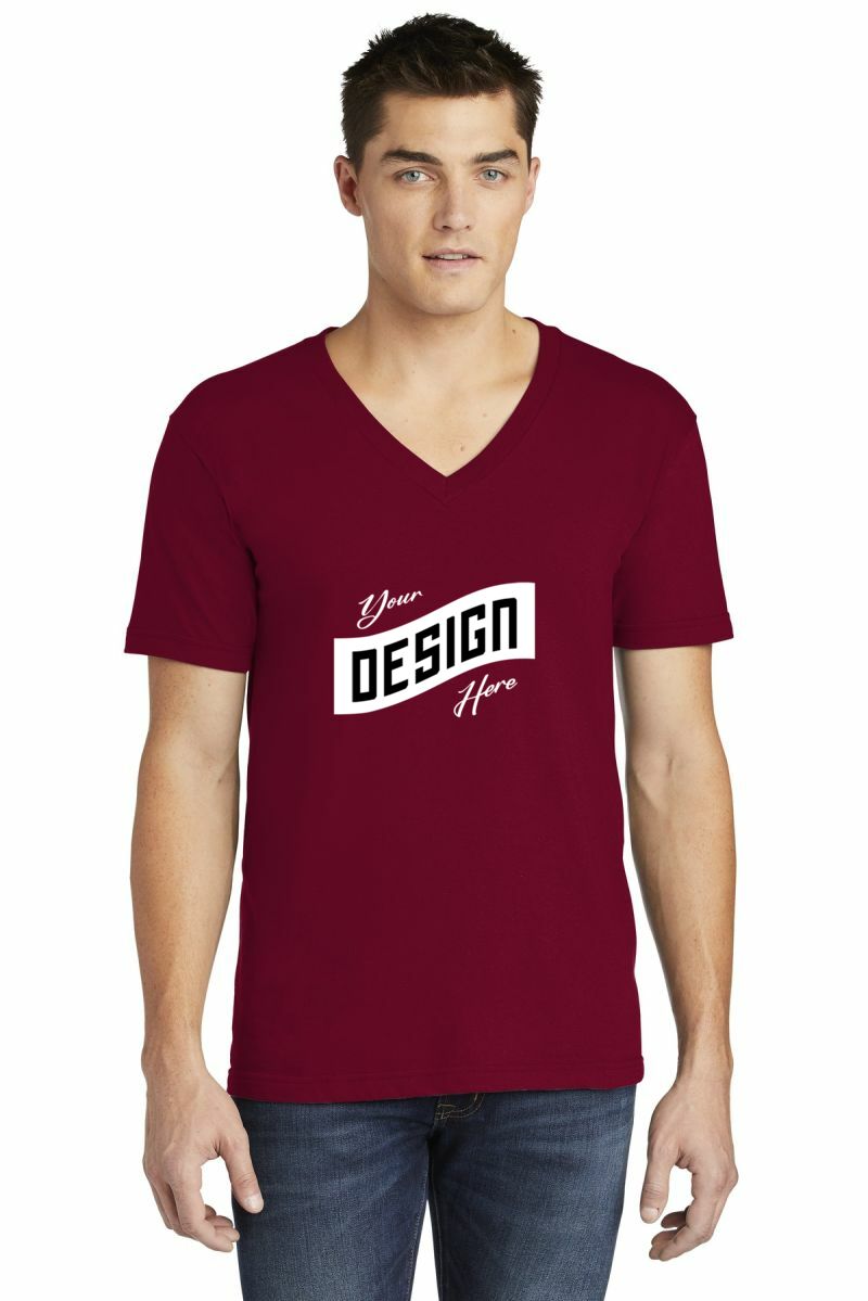 American Apparel  ®  Fine Jersey V-Neck T-Shirt