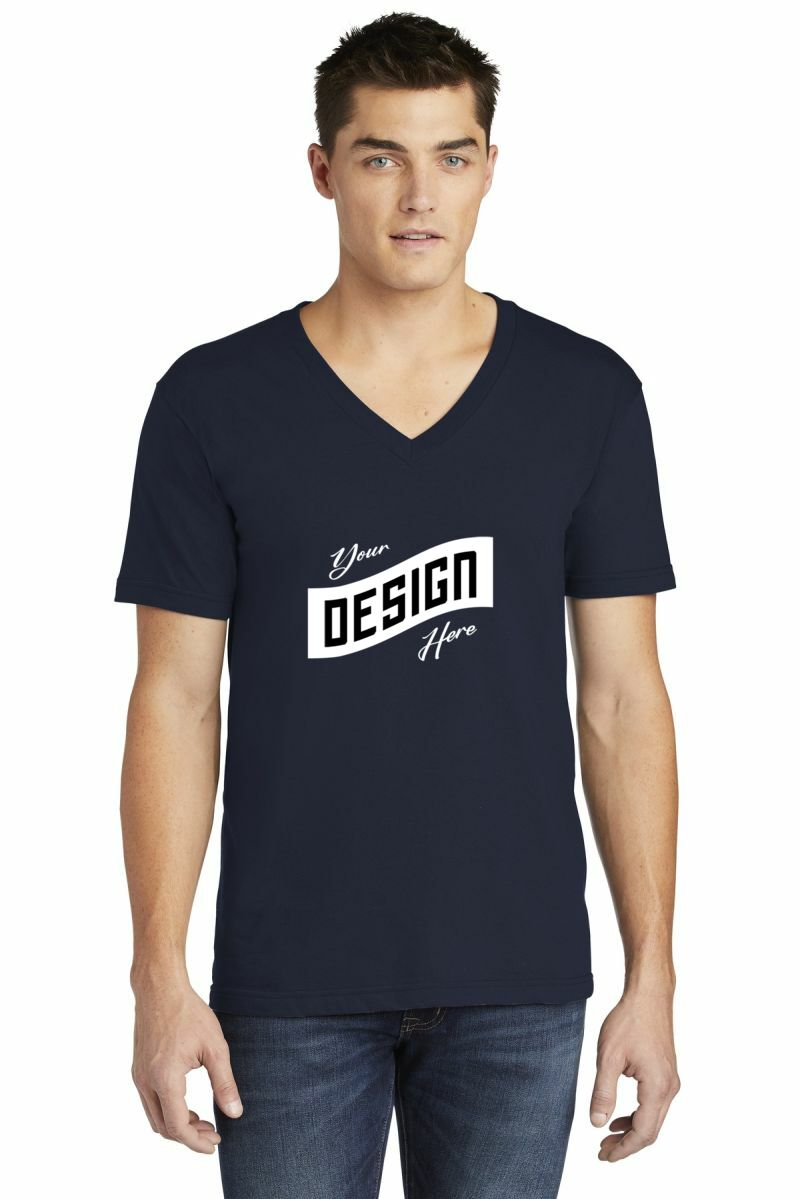 American Apparel  ®  Fine Jersey V-Neck T-Shirt