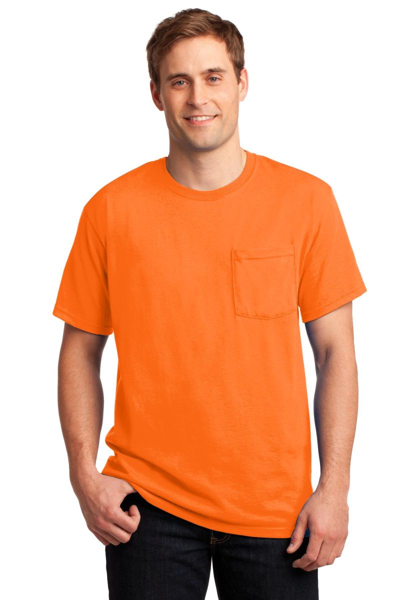 Jerzees ®  -  Dri-Power ®  50/50 Cotton/Poly Pocket T-Shirt