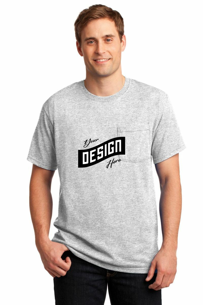 Jerzees ® - Dri-Power ® 50/50 Cotton/Poly Pocket T-Shirt