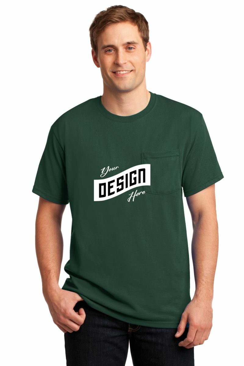 Jerzees ® - Dri-Power ® 50/50 Cotton/Poly Pocket T-Shirt