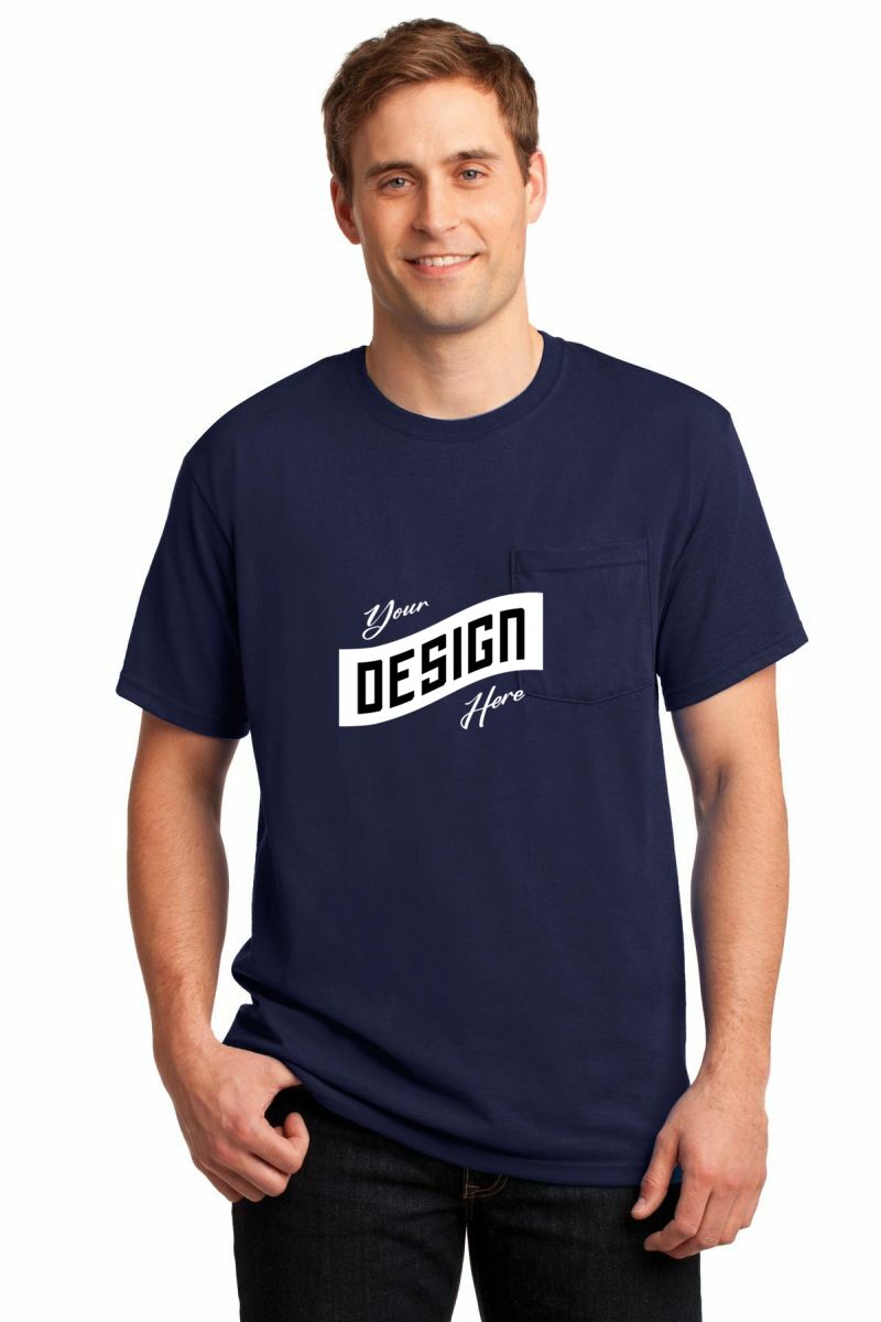 Jerzees ® - Dri-Power ® 50/50 Cotton/Poly Pocket T-Shirt