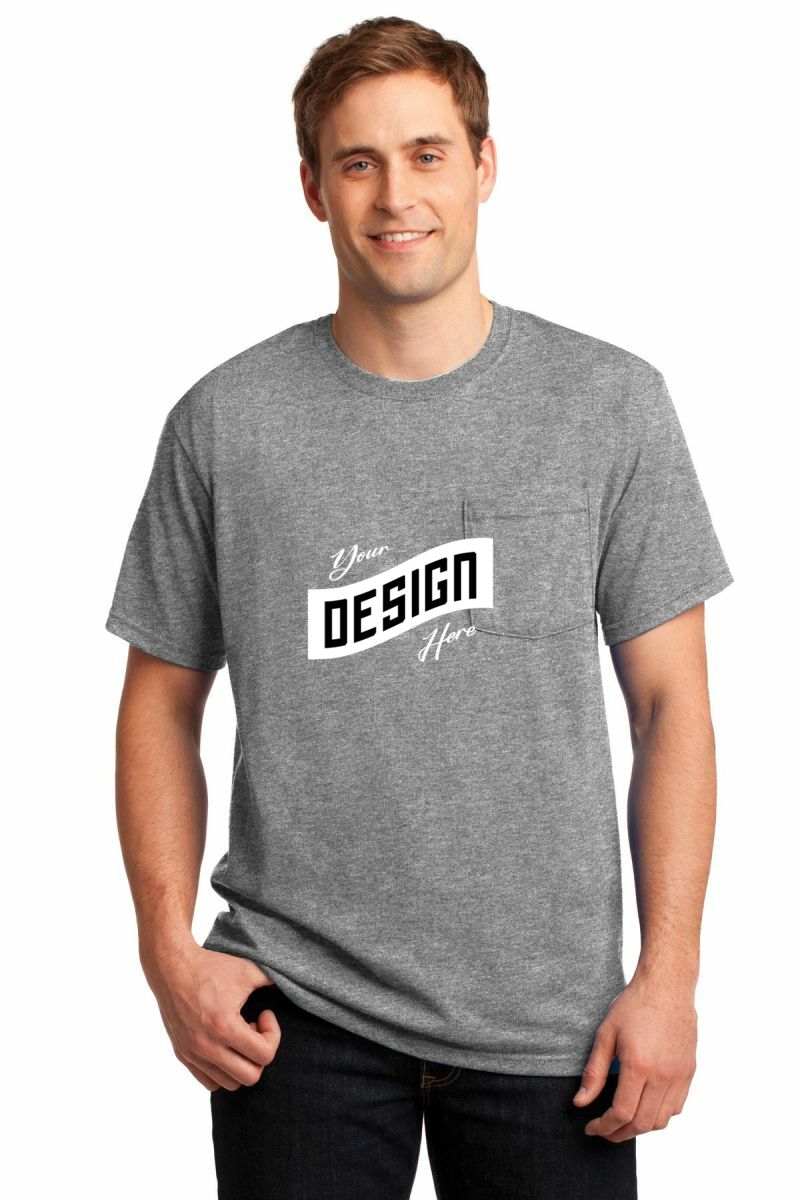 Jerzees ® - Dri-Power ® 50/50 Cotton/Poly Pocket T-Shirt