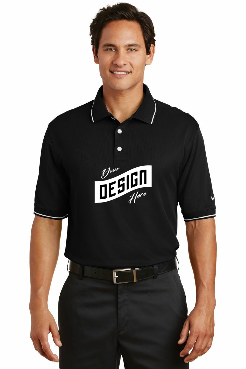 DISCONTINUED Nike Dri-FIT Classic Tipped Polo