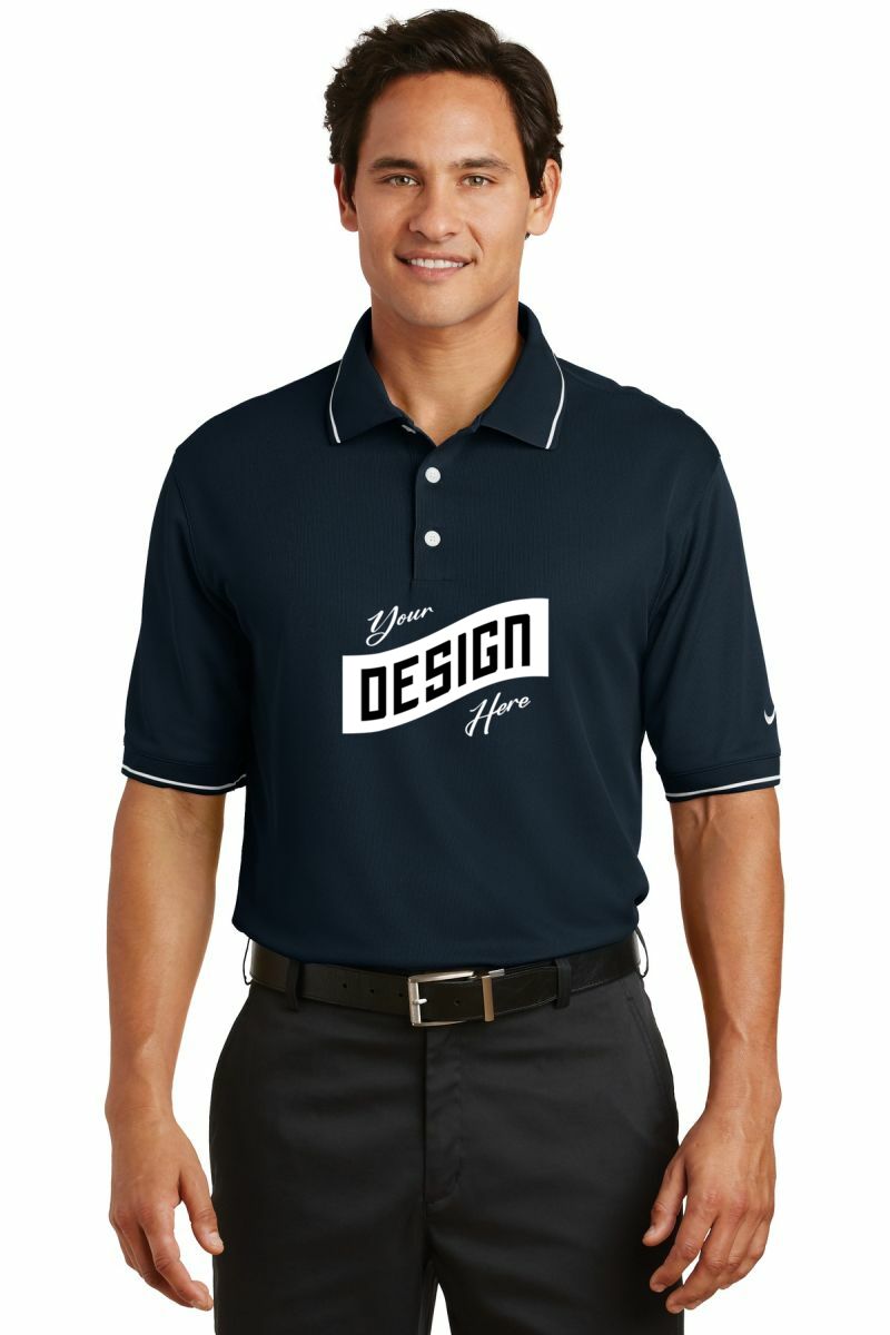 DISCONTINUED Nike Dri-FIT Classic Tipped Polo