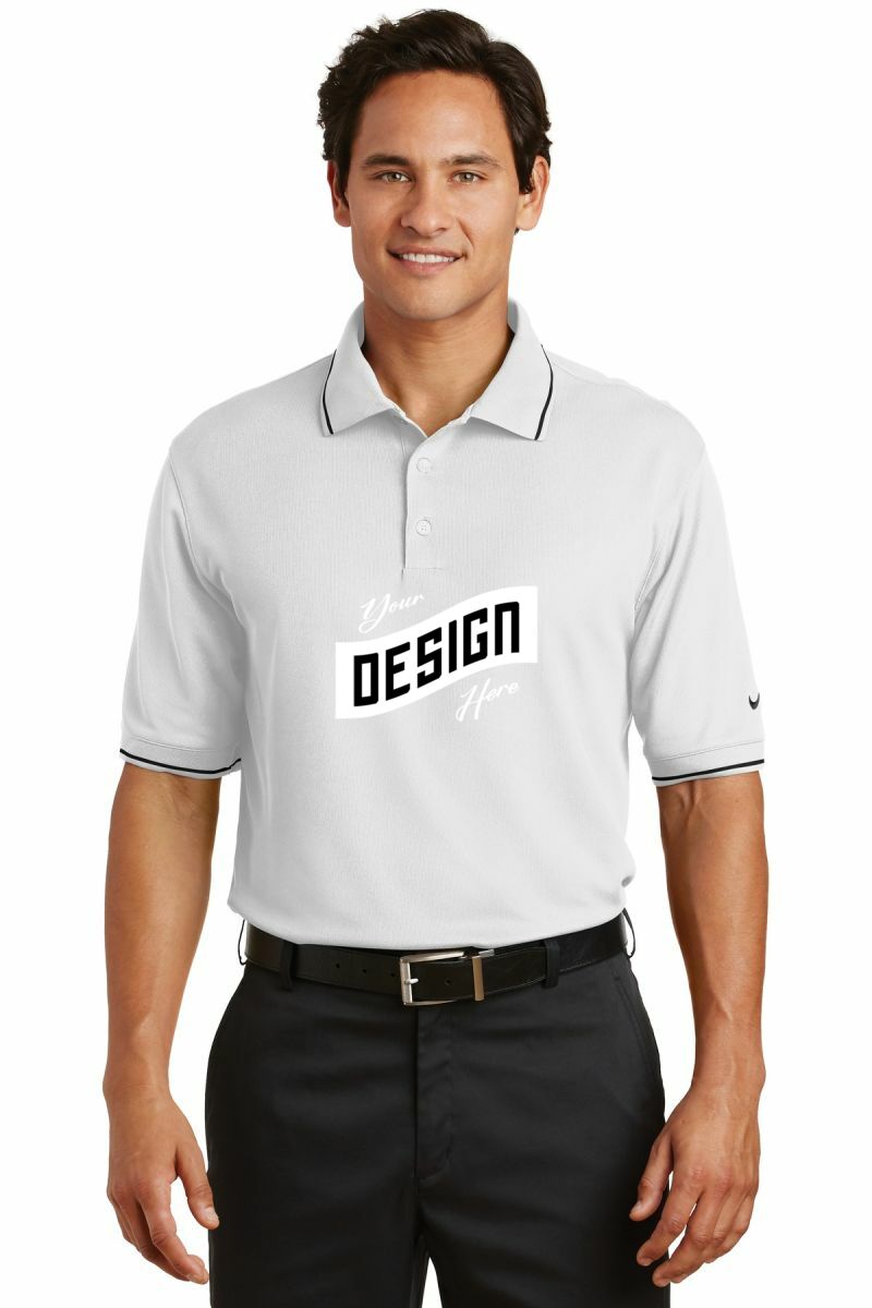 DISCONTINUED Nike Dri-FIT Classic Tipped Polo