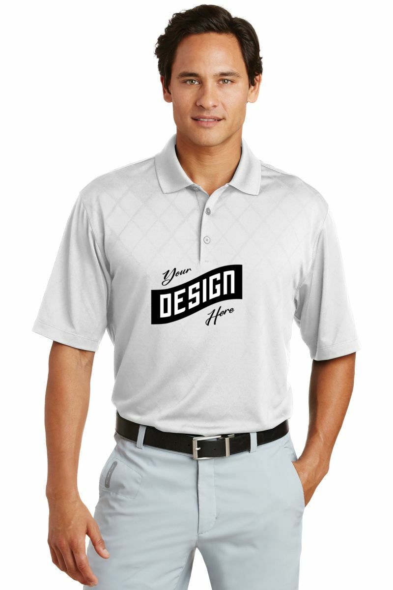  DISCONTINUED  Nike Dri-FIT Cross-Over Texture Polo