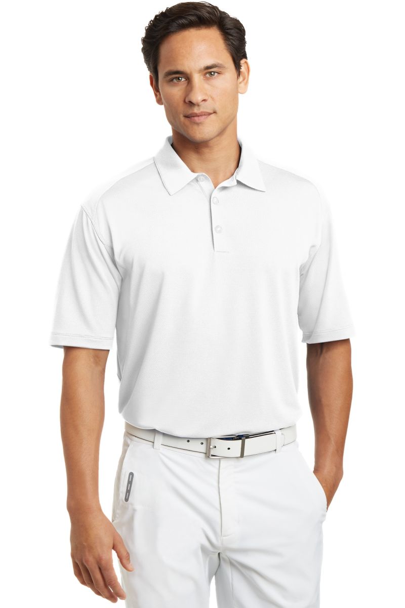  DISCONTINUED  Nike Dri-FIT Mini Texture Polo - 378453