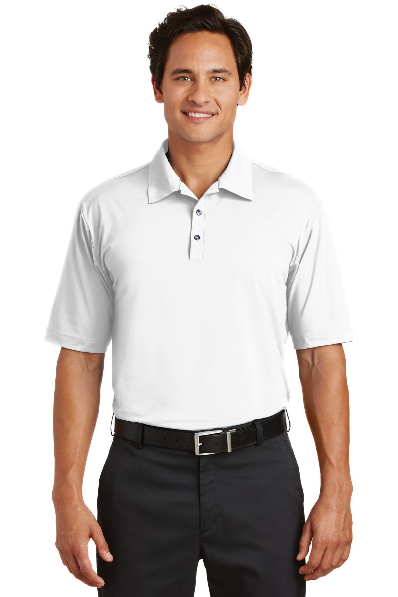  DISCONTINUED  Nike Elite Series Dri-FIT Ottoman Bonded Polo