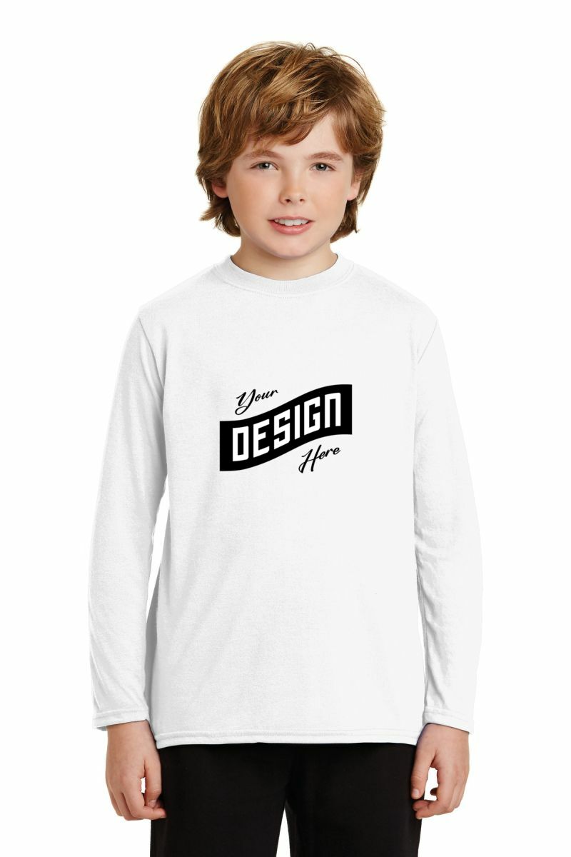  DISCONTINUED  Gildan ®  Youth Gildan Performance ®  Long Sleeve T-Shirt
