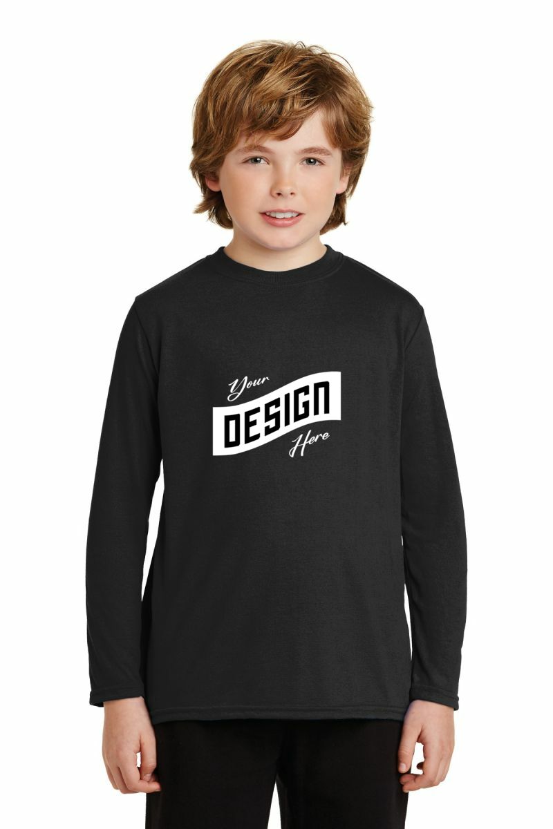  DISCONTINUED  Gildan ®  Youth Gildan Performance ®  Long Sleeve T-Shirt