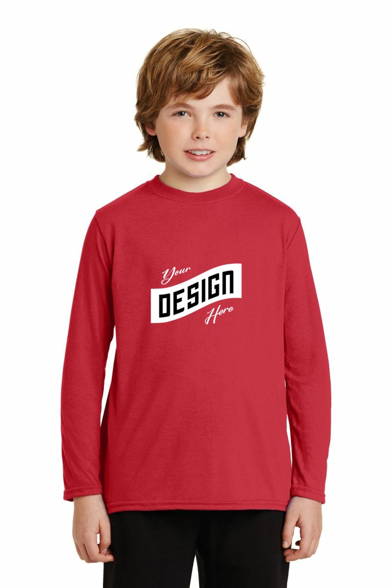  DISCONTINUED  Gildan ®  Youth Gildan Performance ®  Long Sleeve T-Shirt