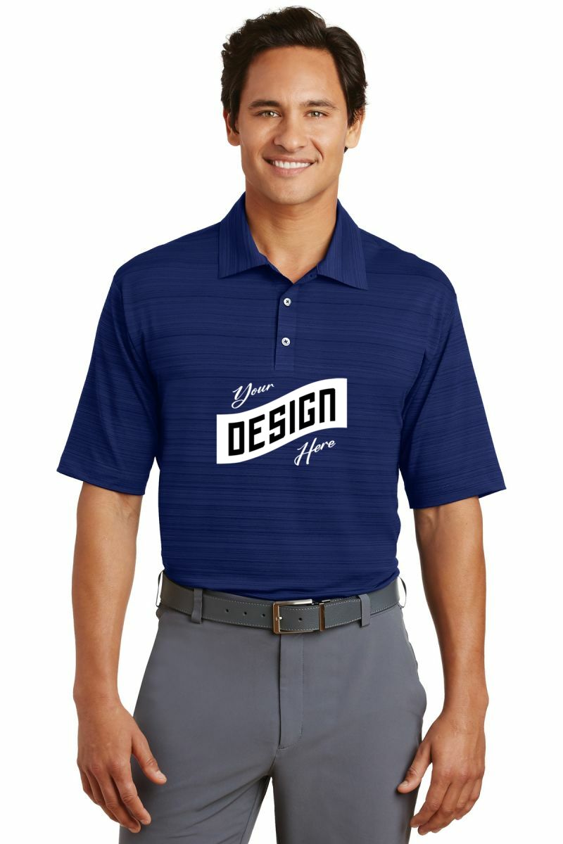  DISCONTINUED  Nike Elite Series Dri-FIT Heather Fine Line Bonded Polo