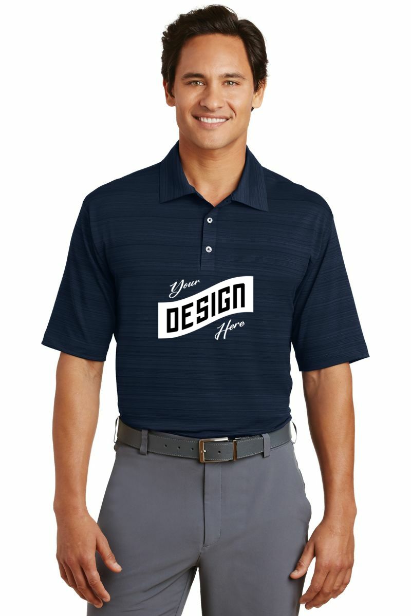  DISCONTINUED  Nike Elite Series Dri-FIT Heather Fine Line Bonded Polo