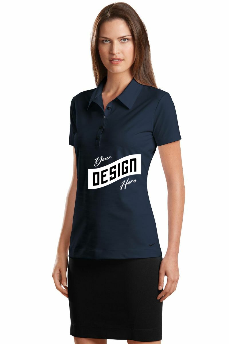  DISCONTINUED  Nike Elite Series Ladies Dri-FIT Ottoman Bonded Polo