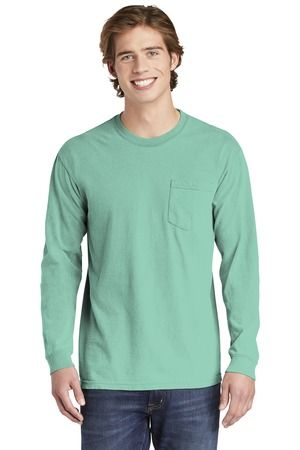 COMFORT COLORS  ®  Heavyweight Ring Spun Long Sleeve Pocket Tee