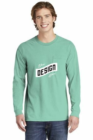 COMFORT COLORS ® Heavyweight Ring Spun Long Sleeve Pocket Tee