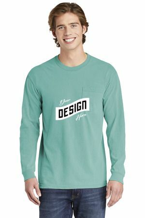 COMFORT COLORS ® Heavyweight Ring Spun Long Sleeve Pocket Tee