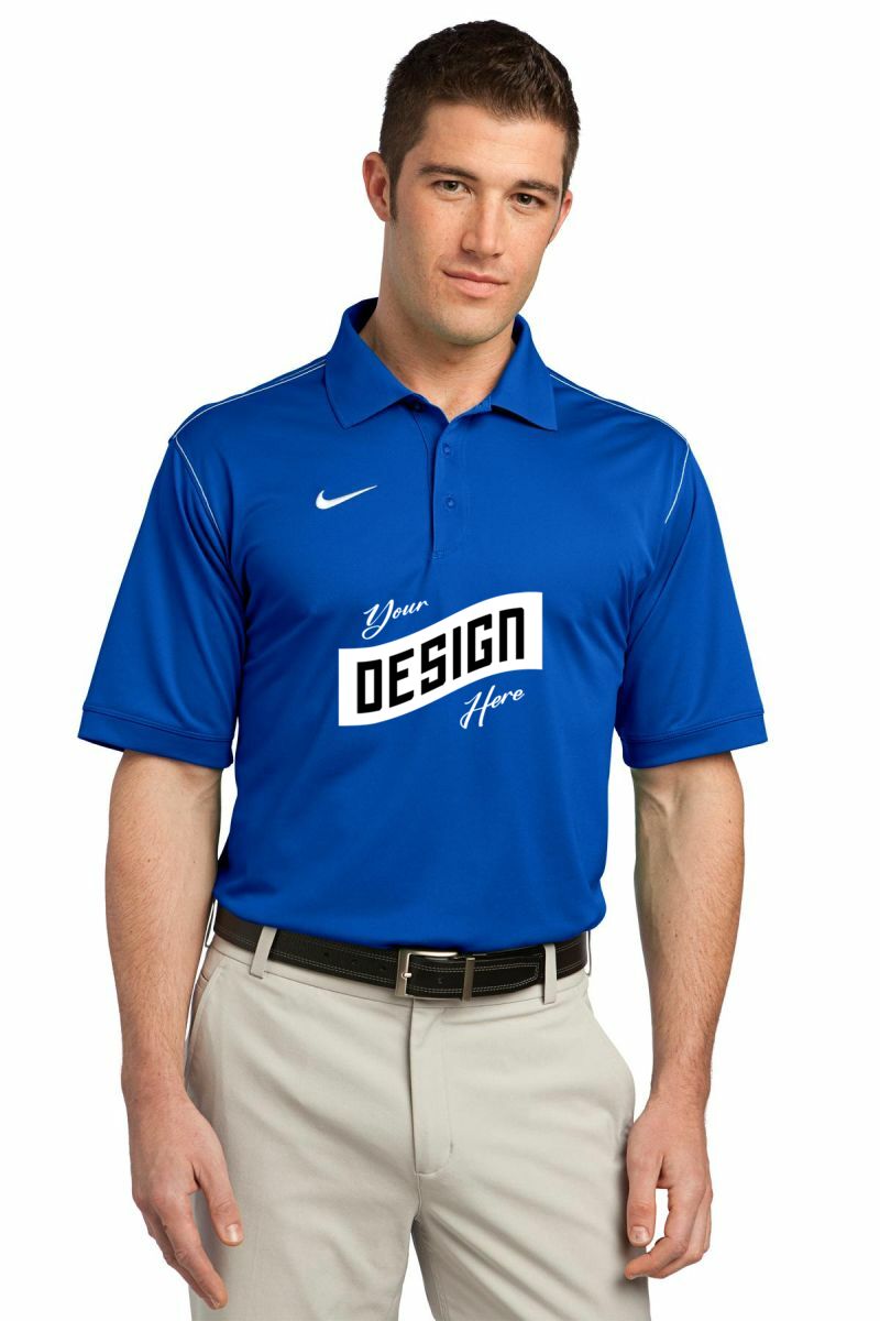 DISCONTINUED Nike Dri-FIT Sport Swoosh Pique Polo