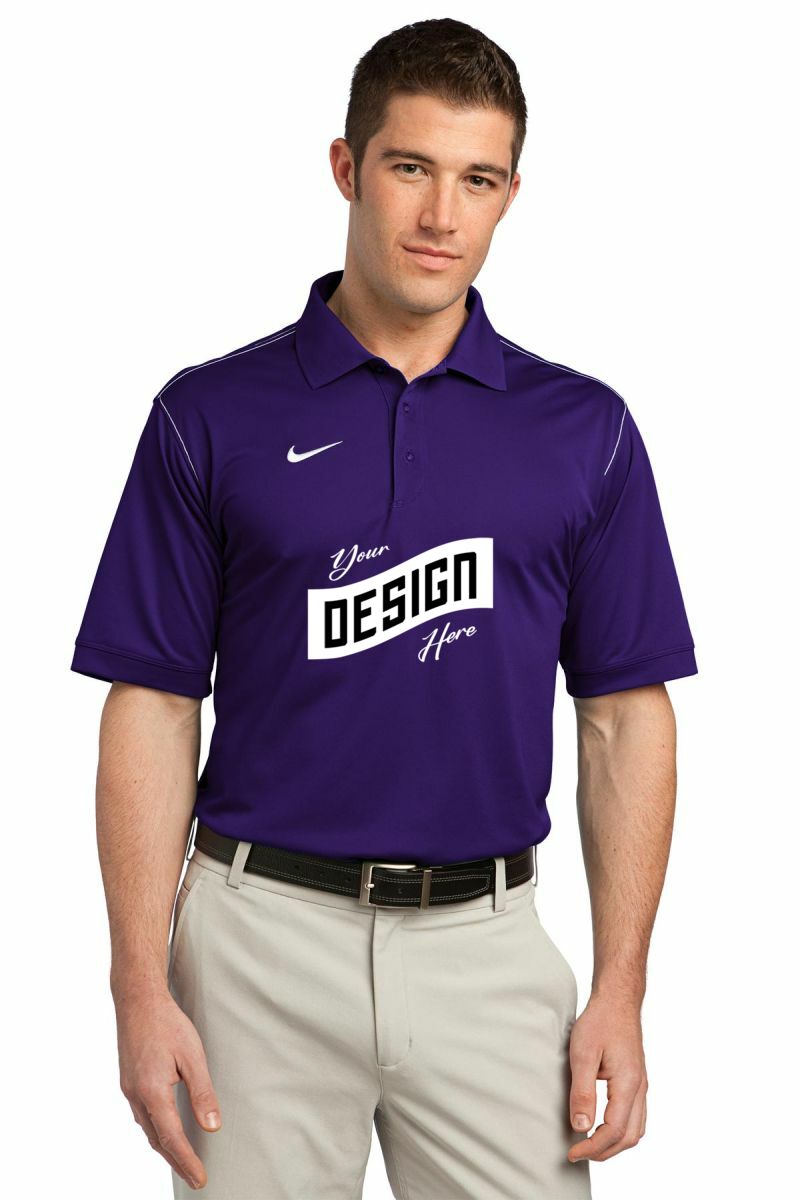 DISCONTINUED Nike Dri-FIT Sport Swoosh Pique Polo