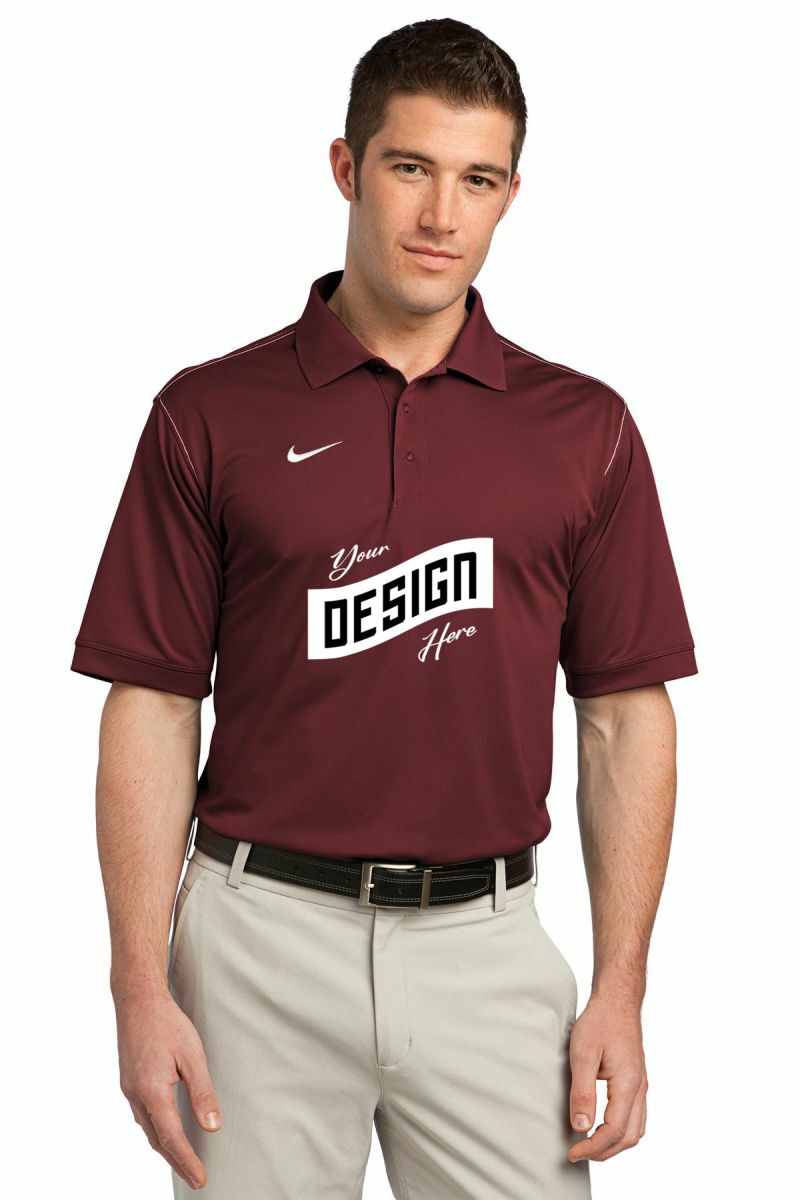DISCONTINUED Nike Dri-FIT Sport Swoosh Pique Polo