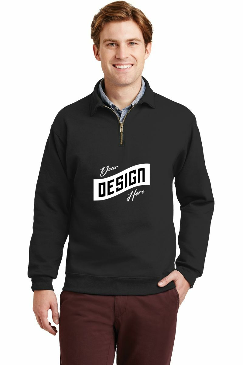 Jerzees ®  Super Sweats ®  NuBlend ®  - 1/4-Zip Sweatshirt with Cadet Collar