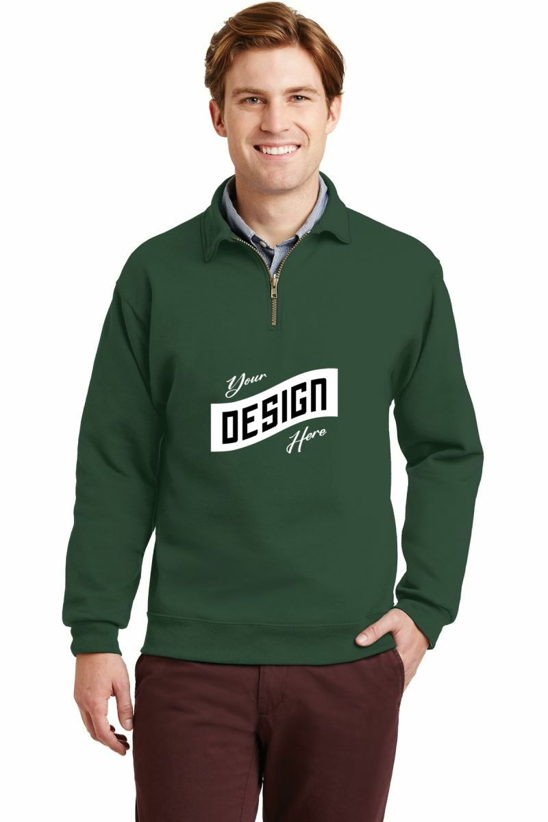 Jerzees ®  Super Sweats ®  NuBlend ®  - 1/4-Zip Sweatshirt with Cadet Collar