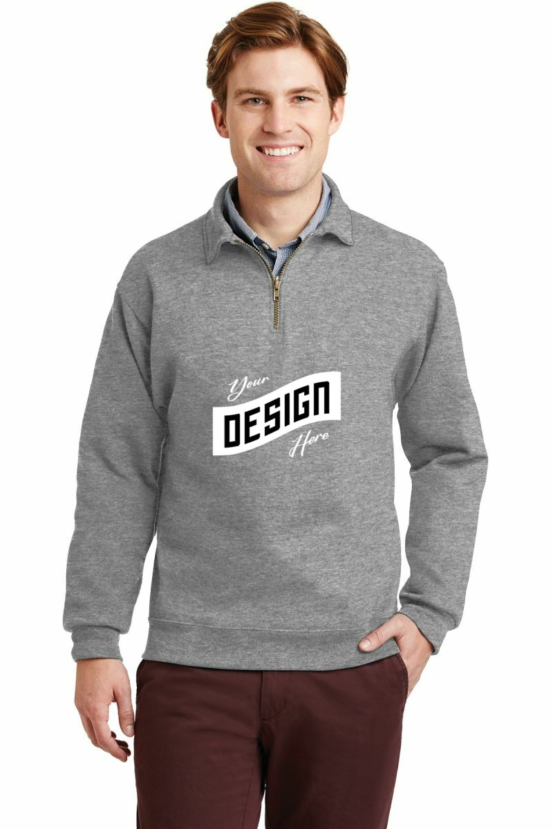 Jerzees ®  Super Sweats ®  NuBlend ®  - 1/4-Zip Sweatshirt with Cadet Collar