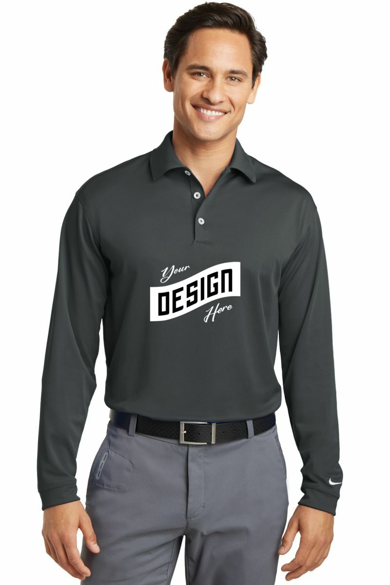 Nike Long Sleeve Dri-FIT Stretch Tech Polo