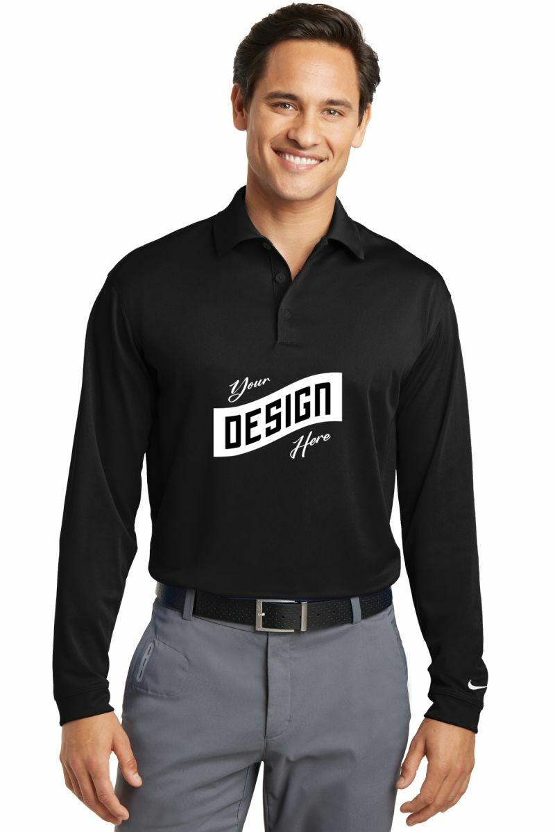 Nike Long Sleeve Dri-FIT Stretch Tech Polo