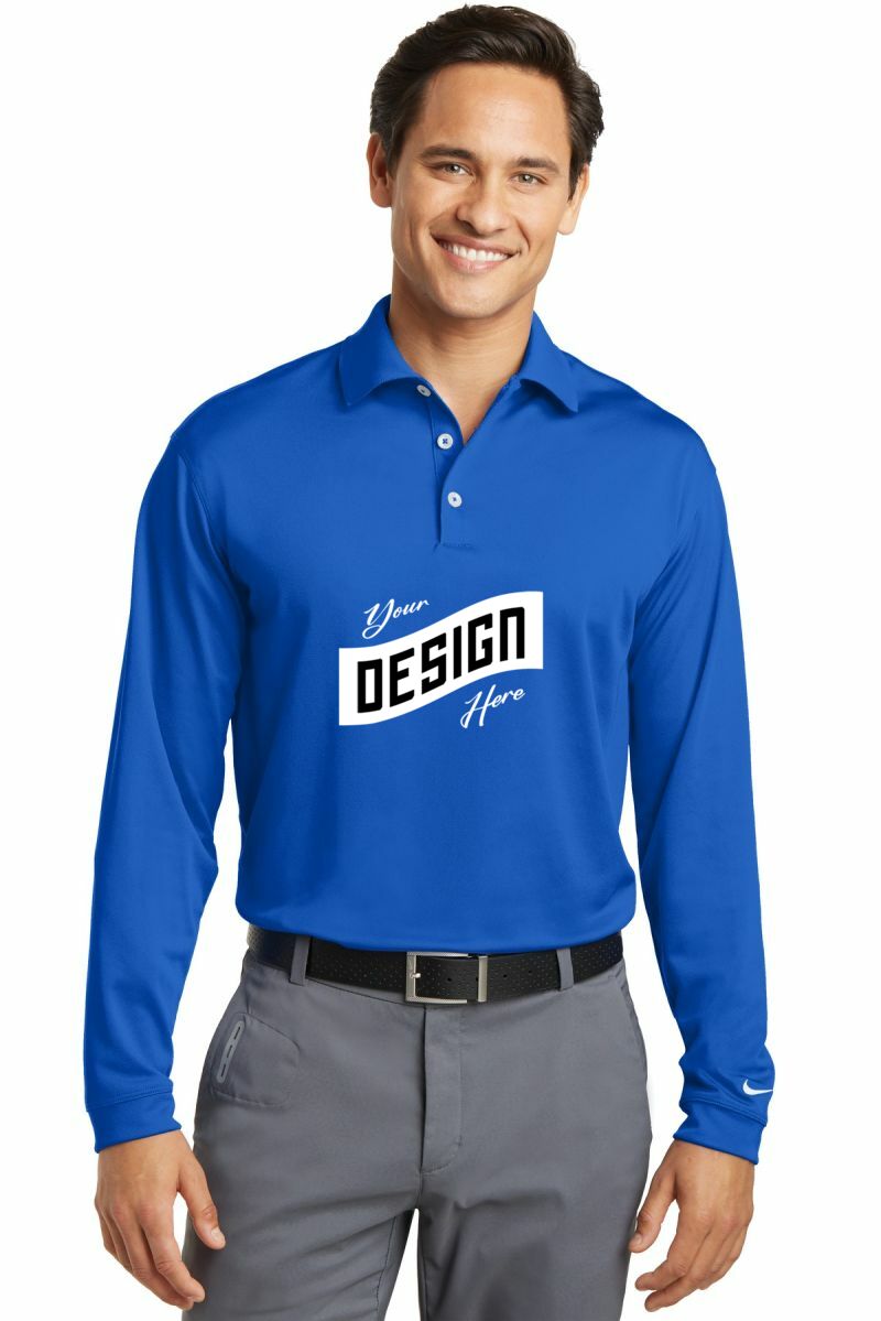Nike Long Sleeve Dri-FIT Stretch Tech Polo